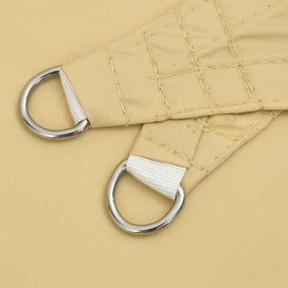 Sunshade Sail Oxford Fabric Triangular 4x4x5.8 m Sand