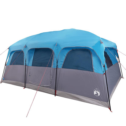 vidaXL Family Tent Cabin 10-Person Blue Waterproof 5