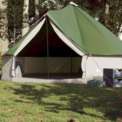 vidaXL Family Tent Tipi Waterproof Green