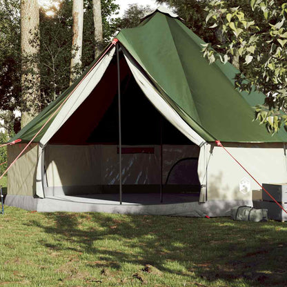 vidaXL Family Tent Tipi Waterproof Green