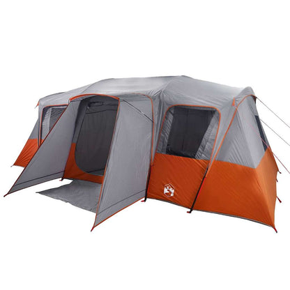 vidaXL Family Tent Tunnel 16-Person Grey Waterproof 4