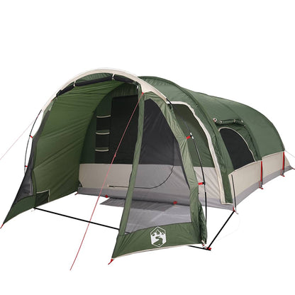 vidaXL Family Tent Tunnel 8-Person Green Waterproof 4