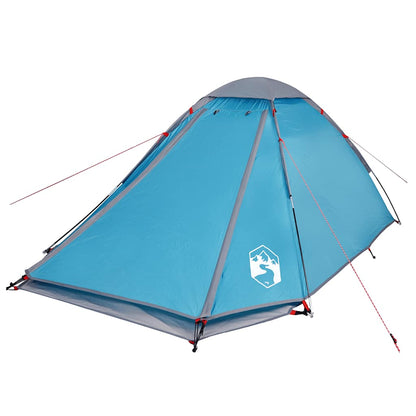 Camping Tent Dome Waterproof Blue 2-person