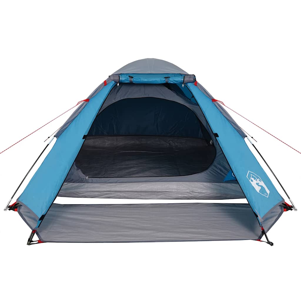 Camping Tent Dome Waterproof Blue 2-person
