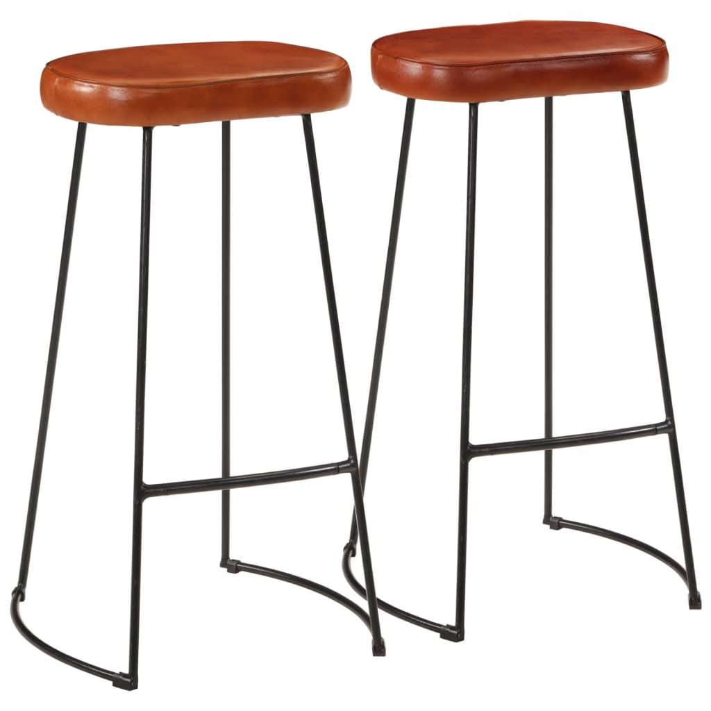 vidaXL 3 Piece Bar Set Solid Rough Wood Mango and Metal 2