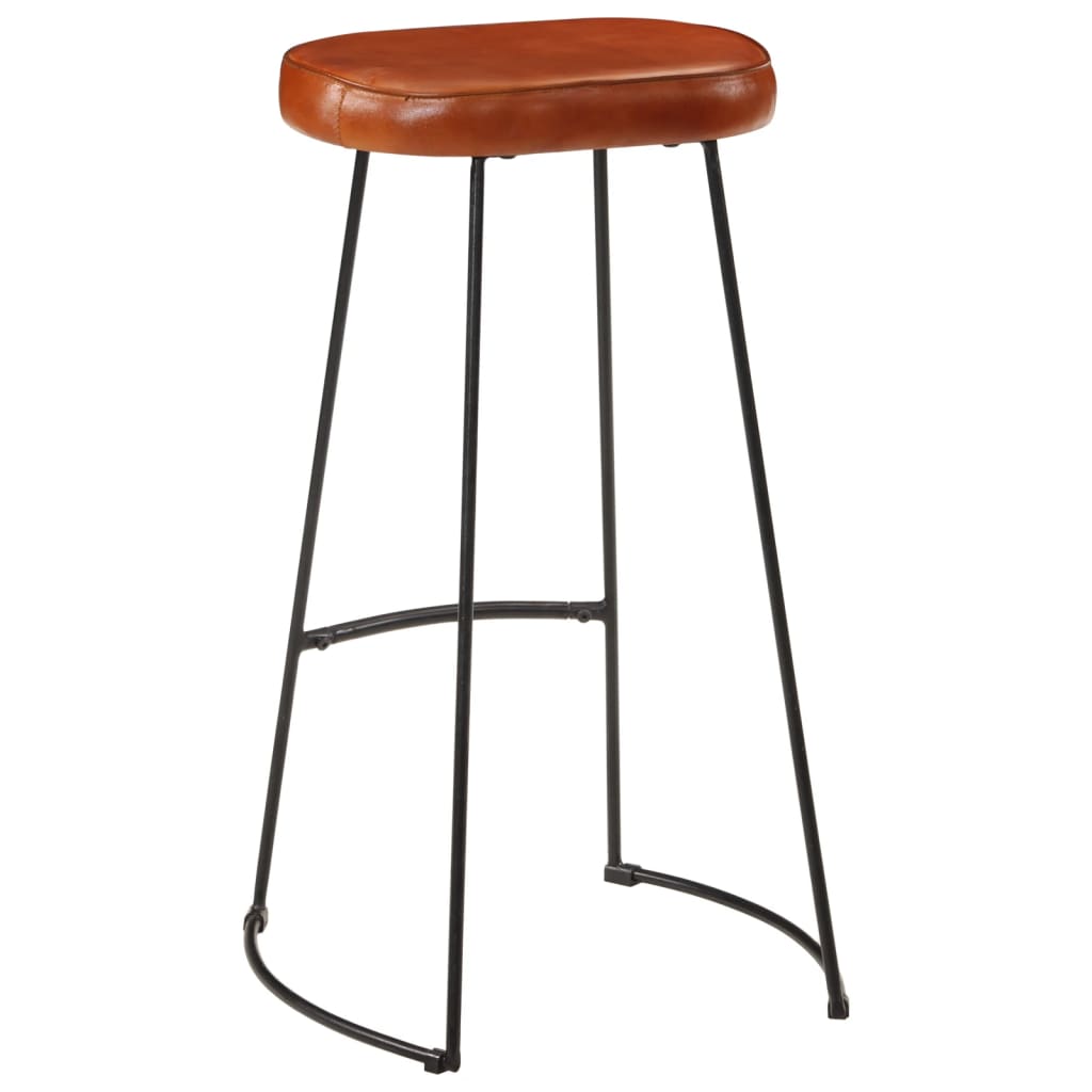 vidaXL 3 Piece Bar Set Solid Rough Wood Mango and Metal 6