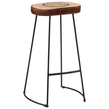 vidaXL 3 Piece Bar Set Solid Rough Wood Mango and Metal 3