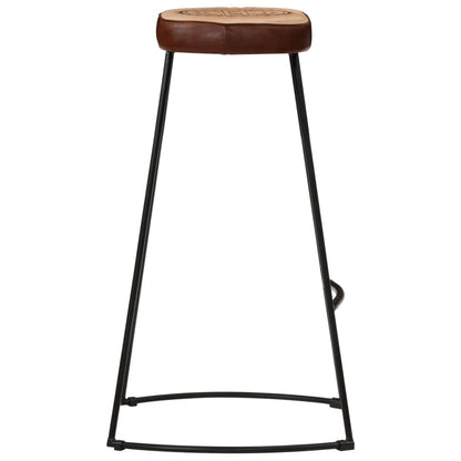 vidaXL 3 Piece Bar Set Solid Rough Wood Mango and Metal 5