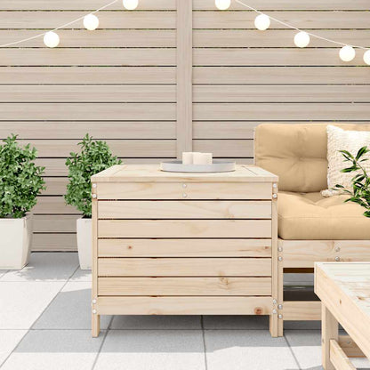 100x50x75 cm Solid Wood Pine Untreated Pinewood Tall footstool