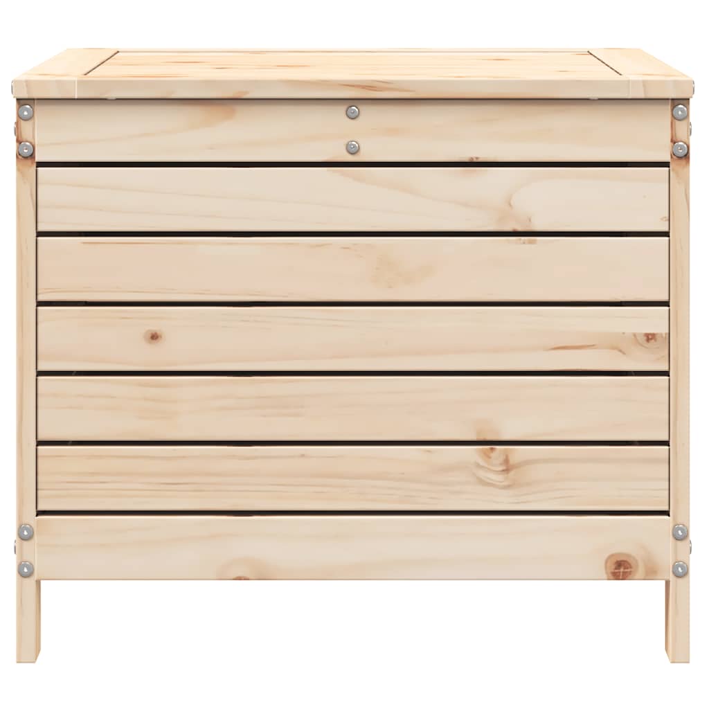 100x50x75 cm Solid Wood Pine Untreated Pinewood Tall footstool