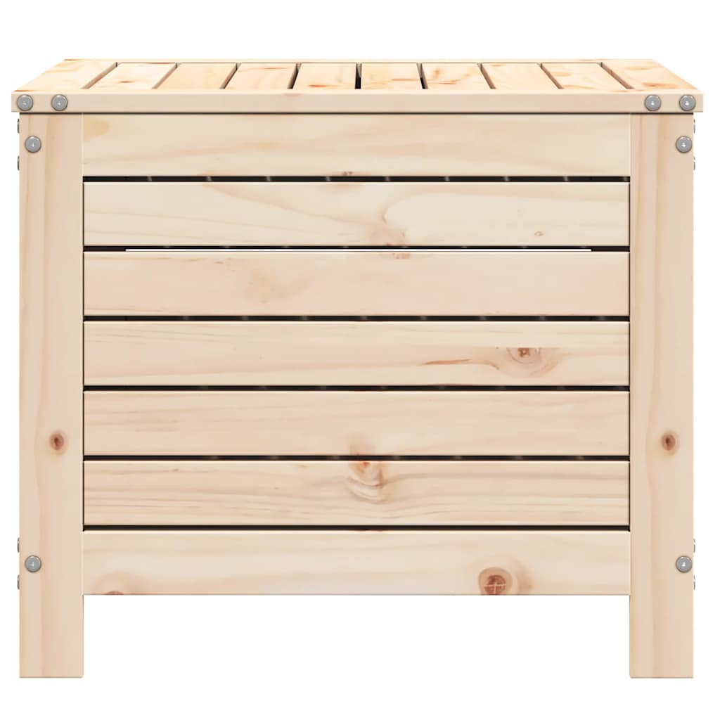 100x50x75 cm Solid Wood Pine Untreated Pinewood Tall footstool