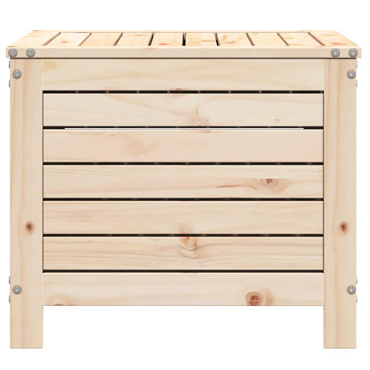 100x50x75 cm Solid Wood Pine Untreated Pinewood Tall footstool