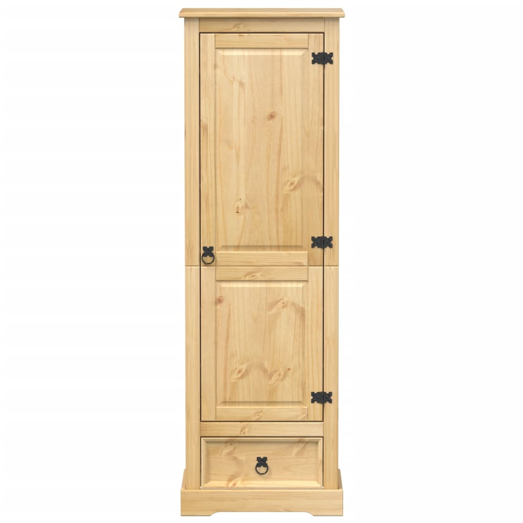 vidaXL Wardrobe Corona 55x38x170 cm Solid Wood Pine 4