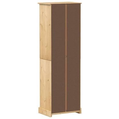 vidaXL Wardrobe Corona 55x38x170 cm Solid Wood Pine 6