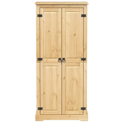 Wardrobes 76 x 50 x 170 cm Solid Pine Wood Honey wax
