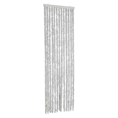 Insect Curtain 56x185 cm Chenille Grey