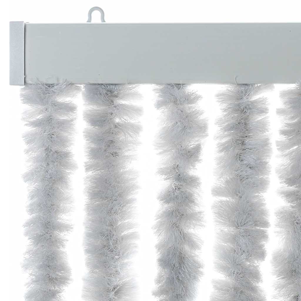 Insect Curtain 56x185 cm Chenille Grey