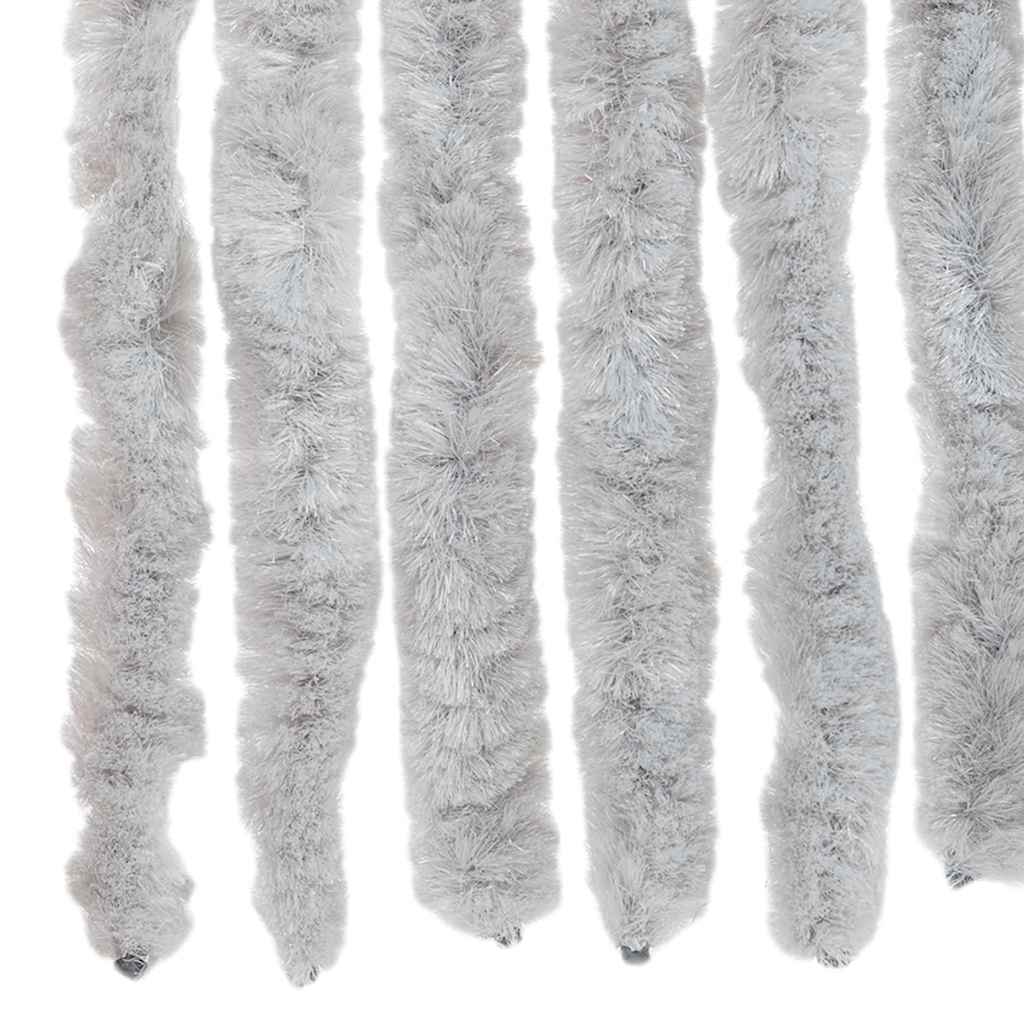 Insect Curtain 56x185 cm Chenille Grey