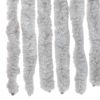 Insect Curtain 56x185 cm Chenille Grey