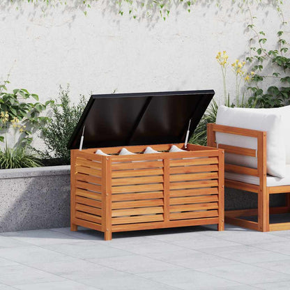 vidaXL Garden Storage Box Solid Wood Eucalyptus