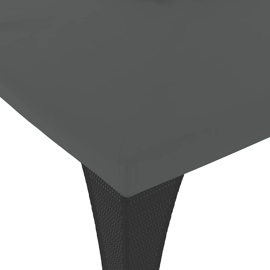 vidaXL Gazebo with Double Roof Anthracite 3.98x2.98 m Steel 6