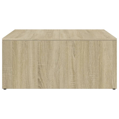 Nesting Coffee Tables 2 pcs Engineered Wood and Metal Sonoma oak