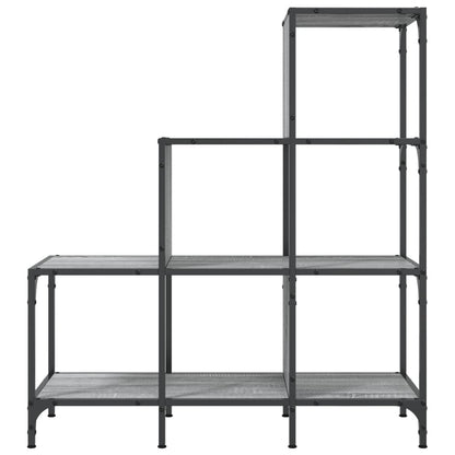 Bookcase Engineered Wood and Metal 92 cm 102 cm