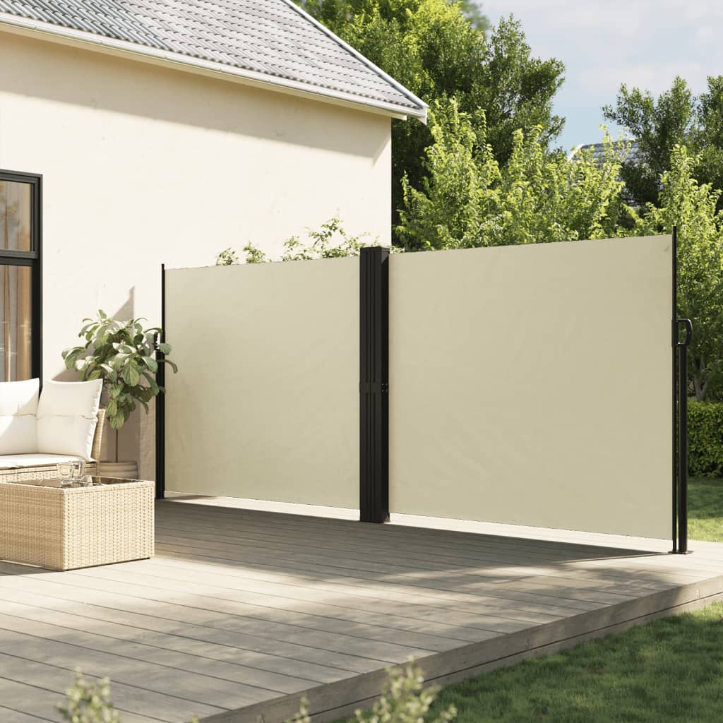Retractable Side Awning 180x600 cm Cream