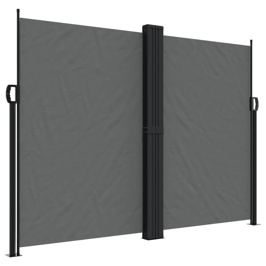 Retractable Side Awning 180x600 cm Anthracite
