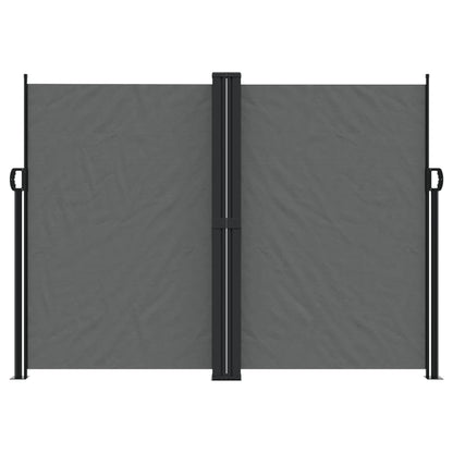vidaXL Retractable Side Awning Anthracite 180x600 cm 3