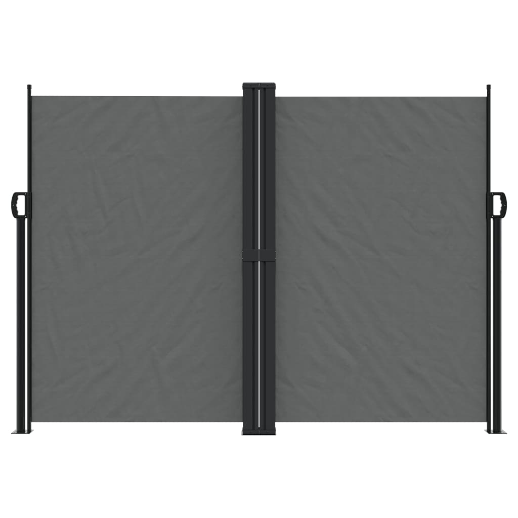 Retractable Side Awning 180x600 cm Anthracite