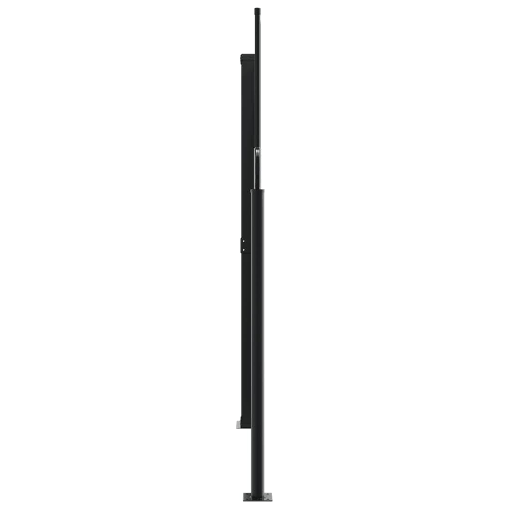 Retractable Side Awning 180x600 cm Anthracite
