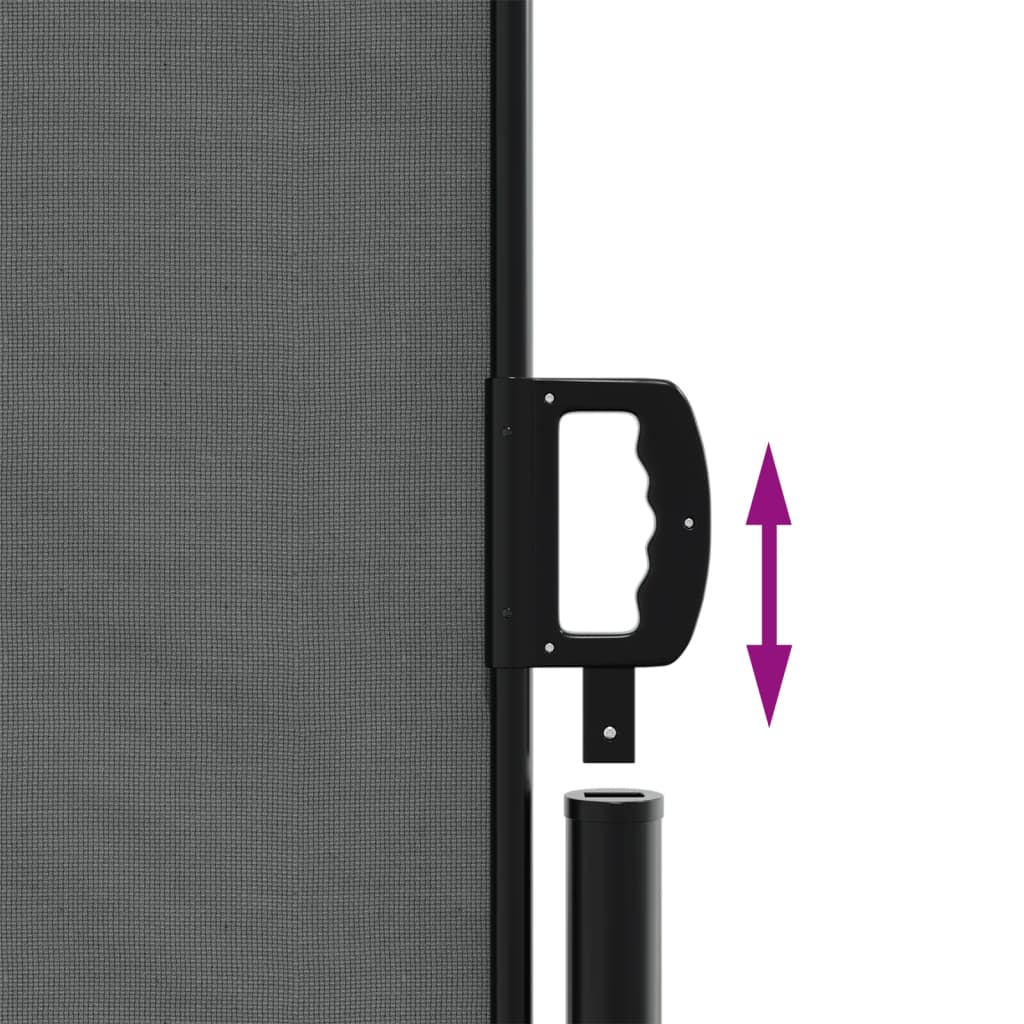 Retractable Side Awning 180x600 cm Anthracite