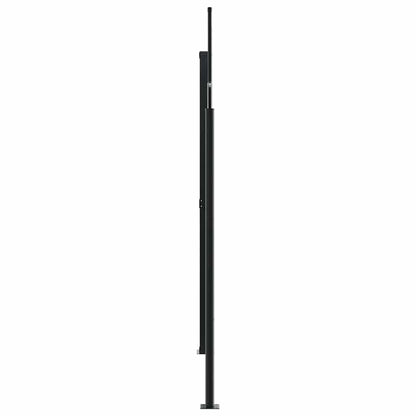 vidaXL Retractable Side Awning Anthracite 220x1200 cm 4