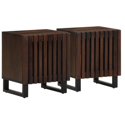 Bedside Cabinet 40x34x46 cm Solid Wood Mango Solid mango wood
