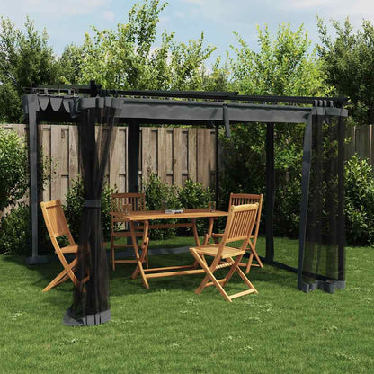 vidaXL Gazebo Walls Steel