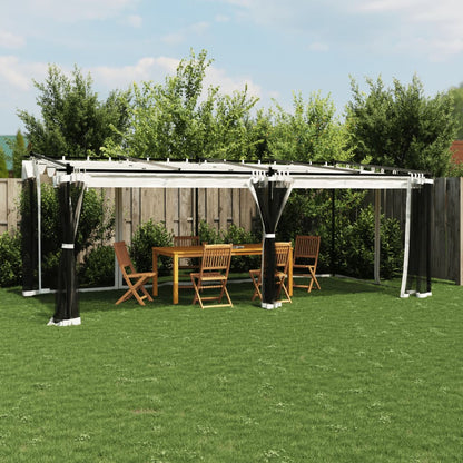 vidaXL Gazebo Walls Steel