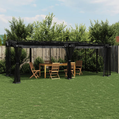 vidaXL Gazebo Walls Steel