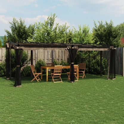 vidaXL Gazebo Walls Steel