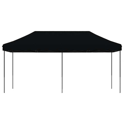 Foldable Party Tent Pop-Up 580x292x315 cm No without Sidewall Black