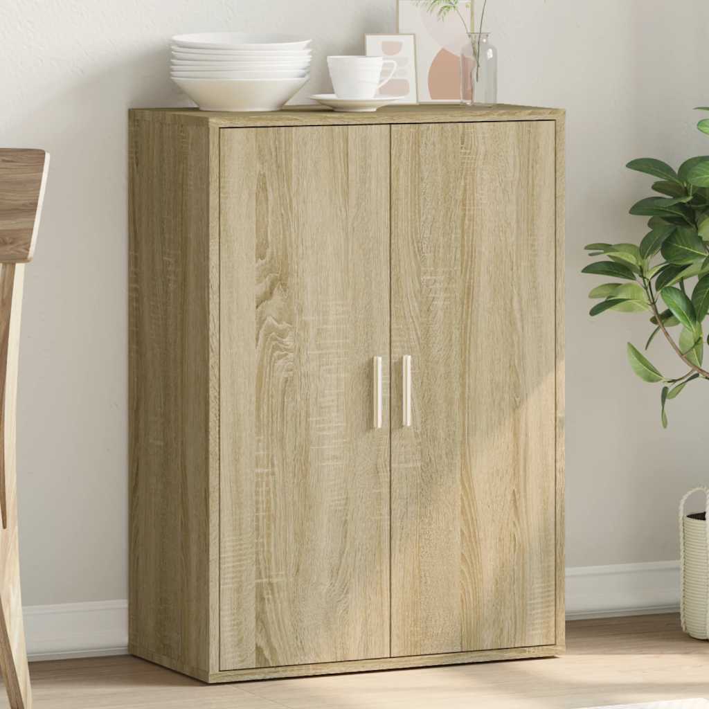 Sideboard 60x31x84 cm Engineered Wood Sonoma oak