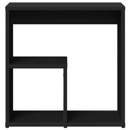 Side Tables 50x30x50 cm Engineered Wood Black