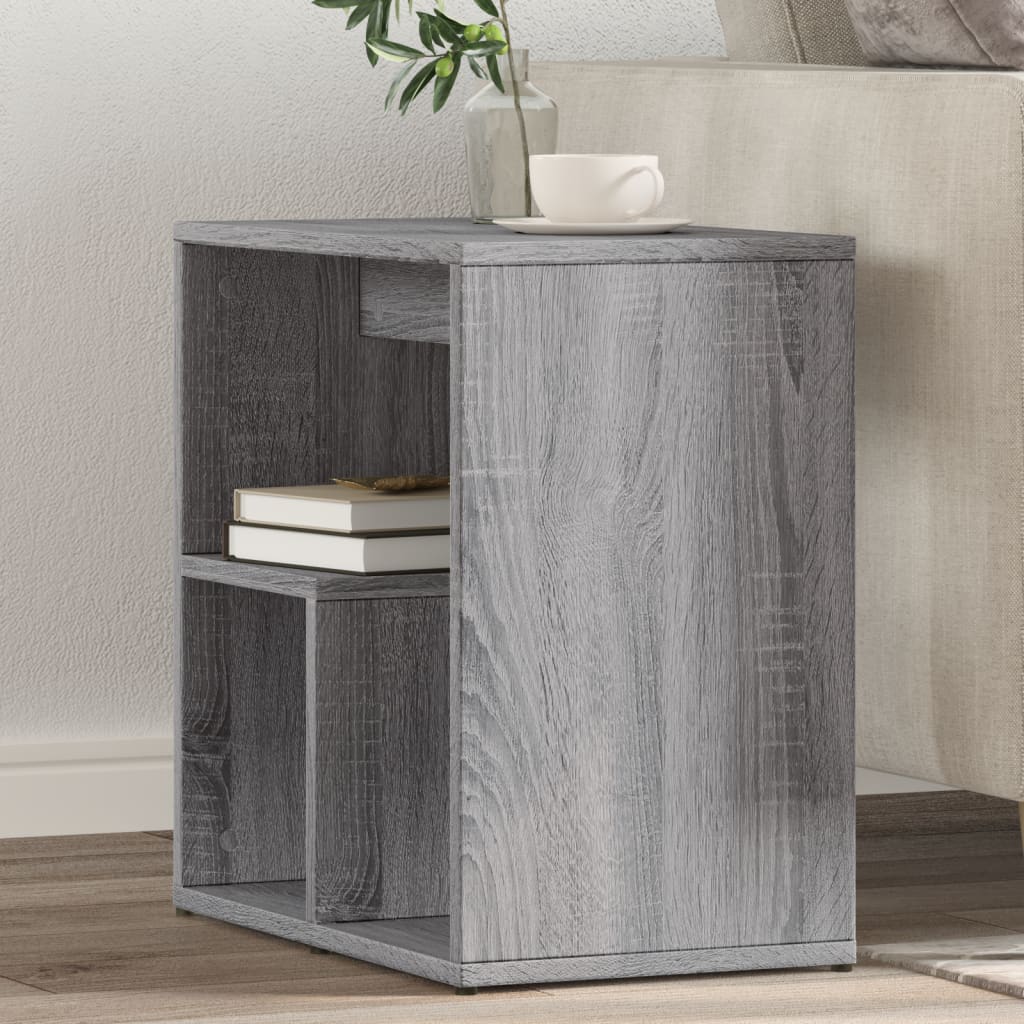 Side Tables 50x30x50 cm Engineered Wood Grey sonoma