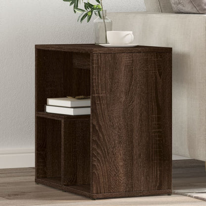 Side Tables 50x30x50 cm Engineered Wood Brown oak