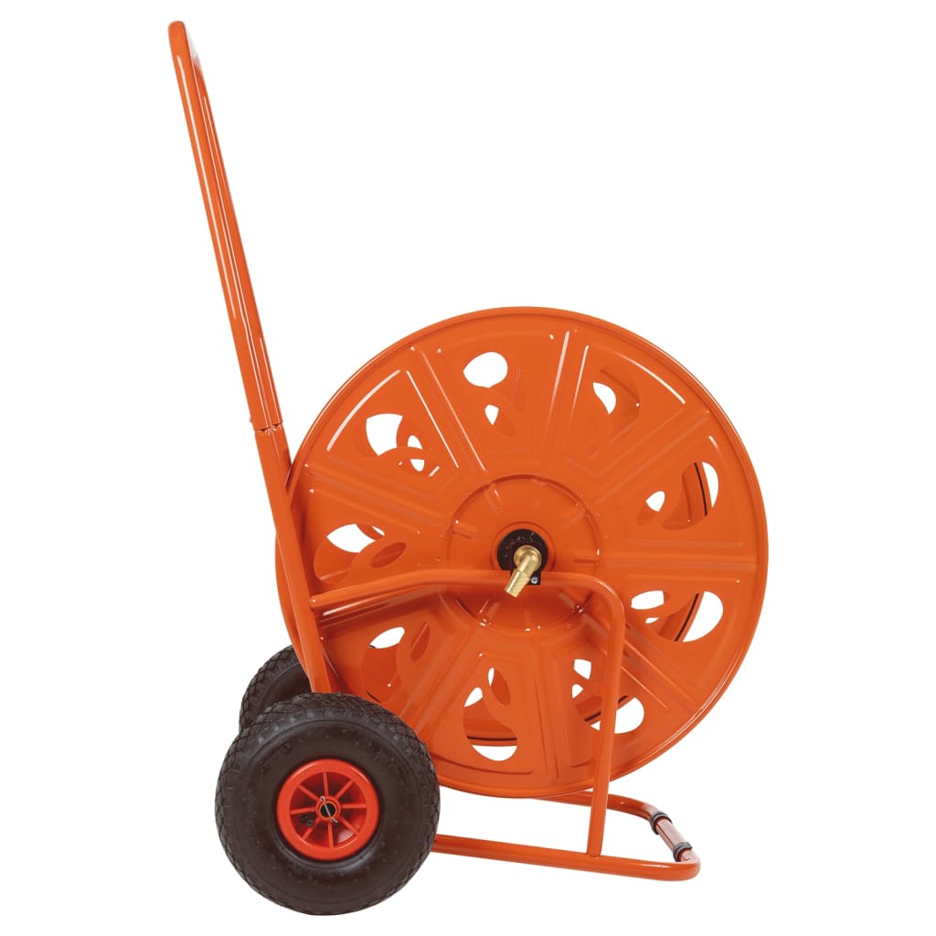 vidaXL Hose Reel Cart for 140 m 3/4" Hose Steel 4