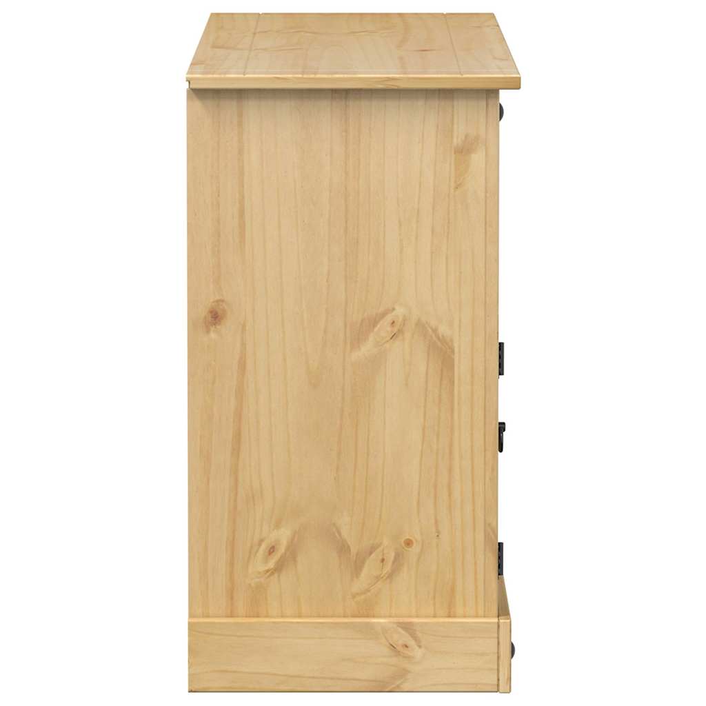 vidaXL Sideboard Corona 112x40x75 cm Solid Wood Pine 5