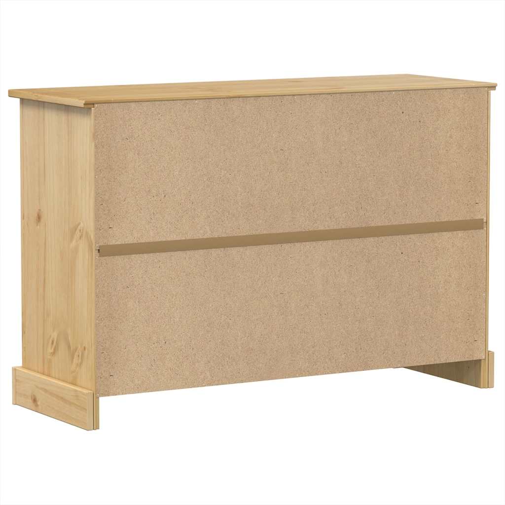 vidaXL Sideboard Corona 112x40x75 cm Solid Wood Pine 6