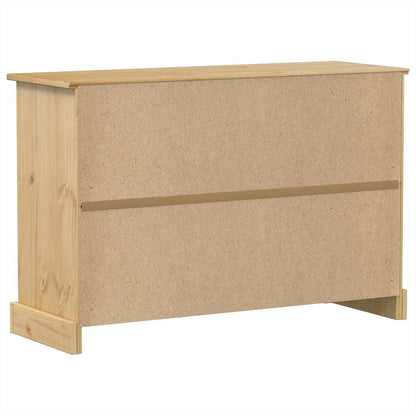 vidaXL Sideboard Corona 112x40x75 cm Solid Wood Pine 6