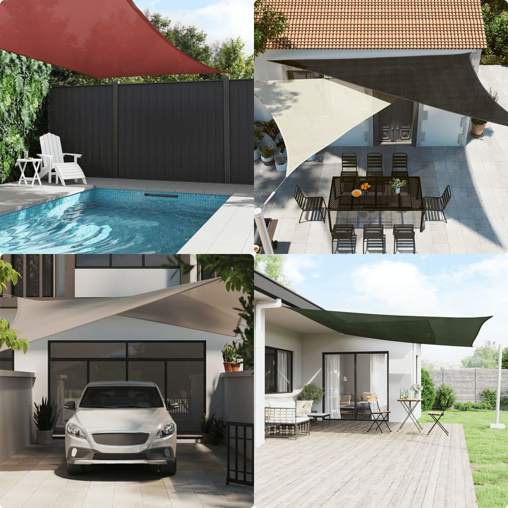 Sunshade Sail HDPE Sand