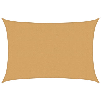 Sunshade Sail 160 g/m² 3x4.5 m HDPE Sand
